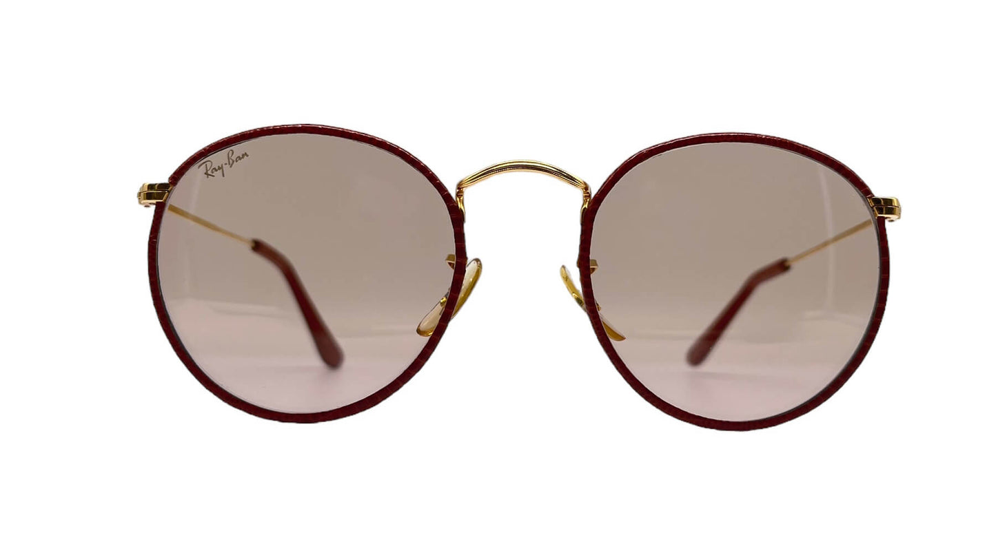 Bausch & Lomb Ray-Ban Leather Round W0779