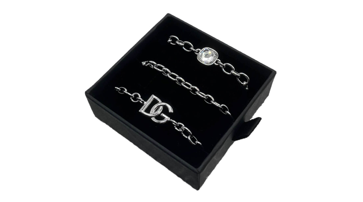 Dolce & Gabbana Brillenkette Silber