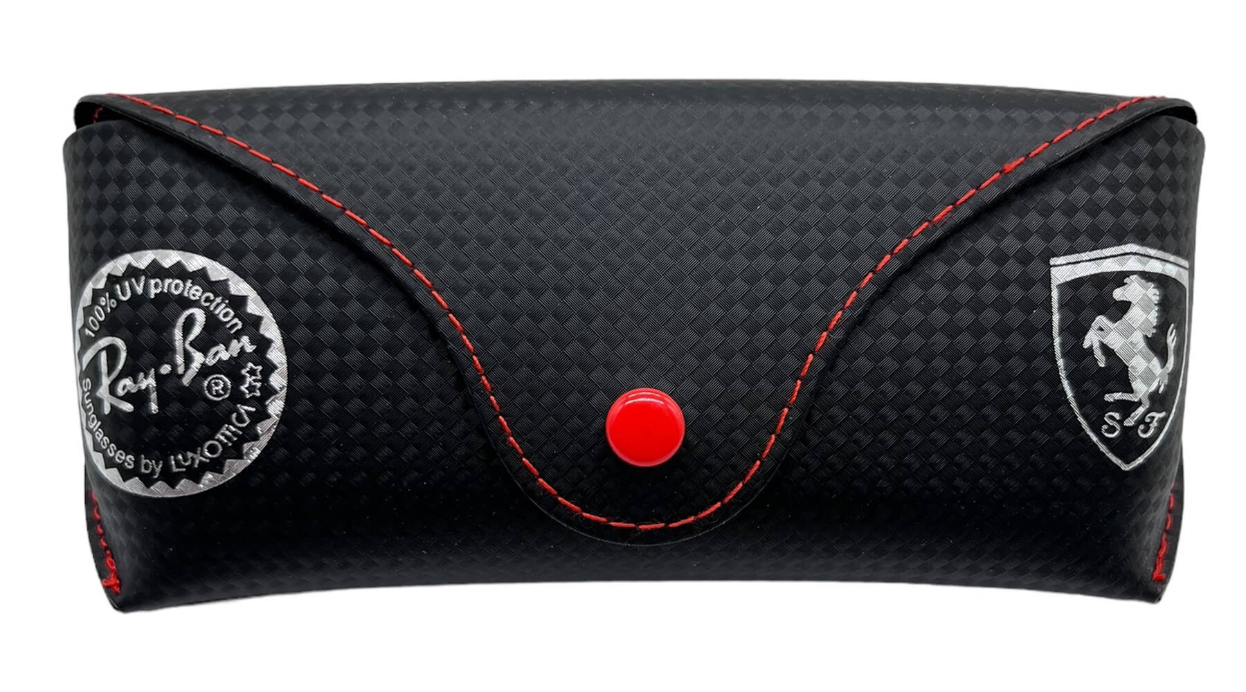 Custodia per occhiali Ray-Ban - Ferrari Carbon