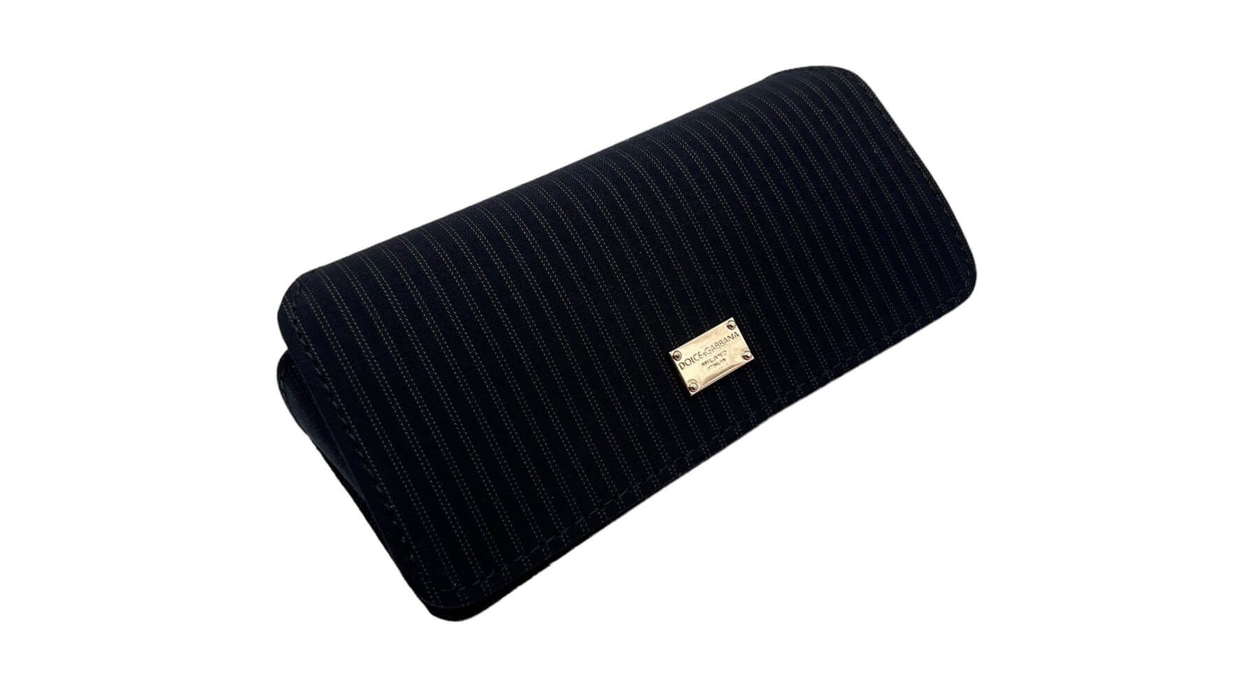 Custodia per occhiali Dolce & Gabbana Nero Gessato
