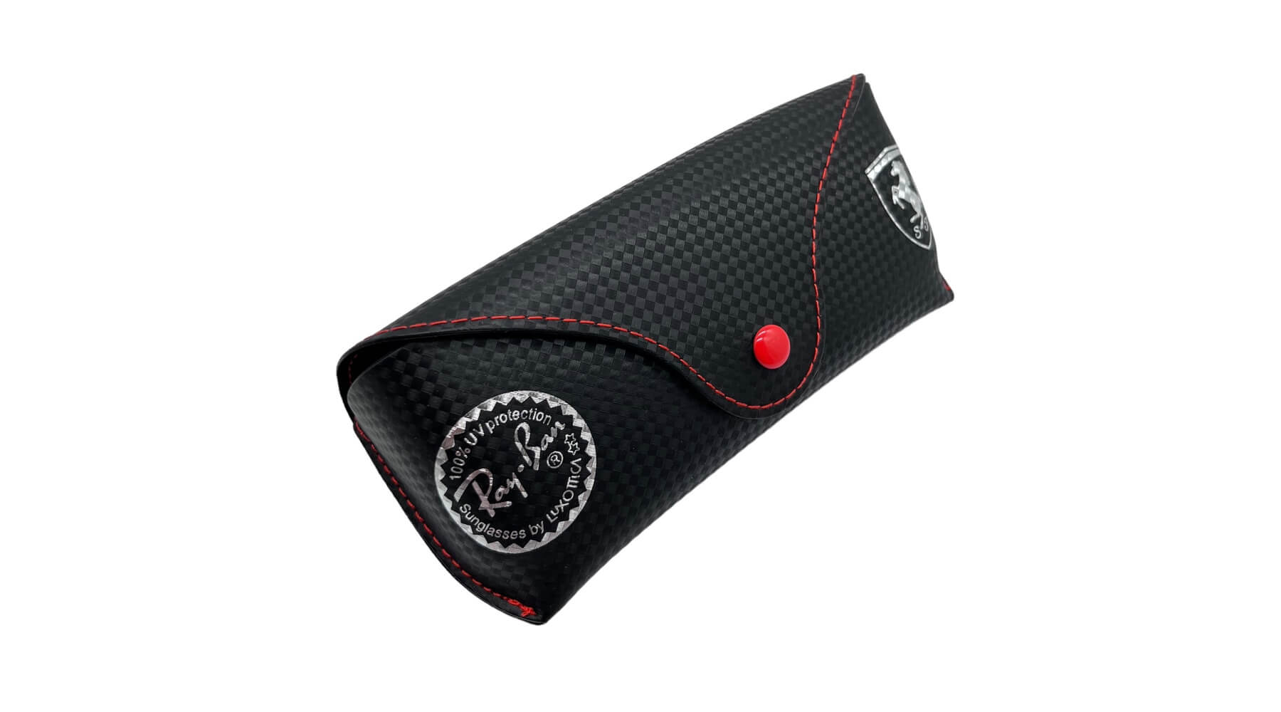 Custodia per occhiali Ray-Ban - Ferrari Carbon