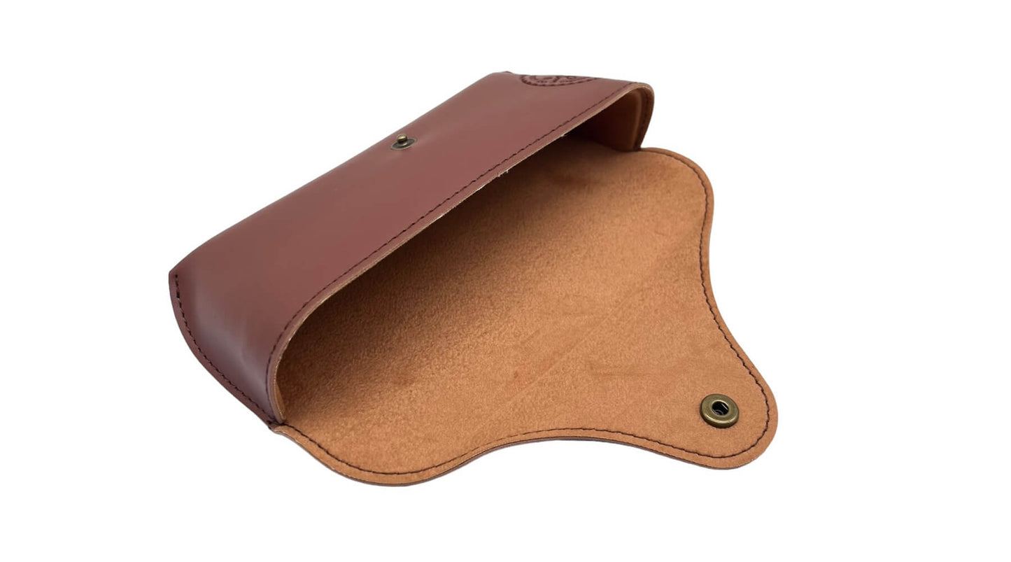 Custodia per occhiali Ray-Ban Marrone Pelle