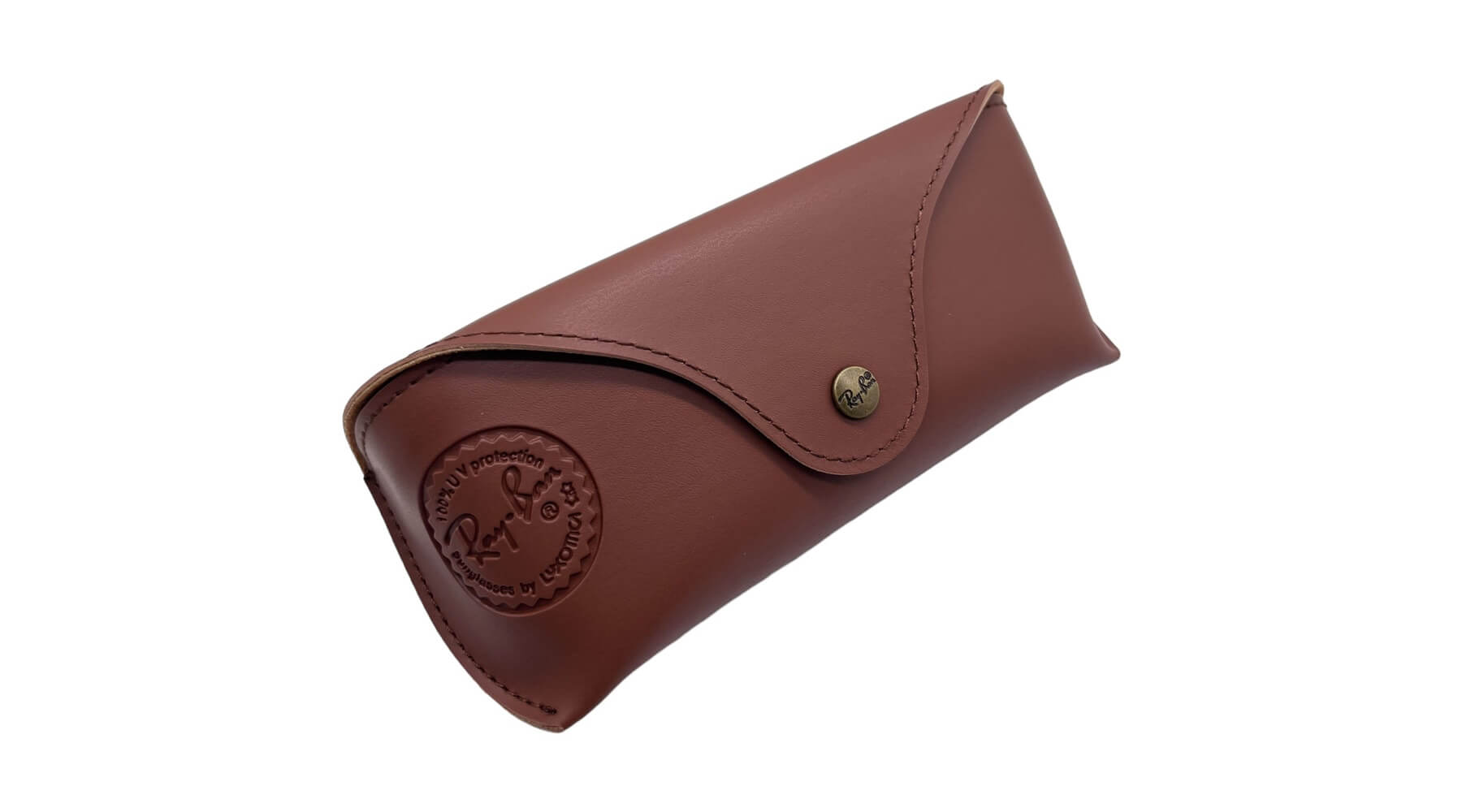 Custodia per occhiali Ray-Ban Marrone Pelle