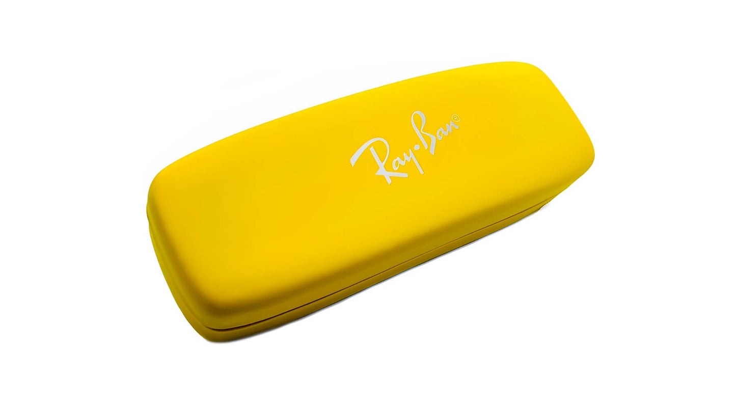 Astuccio Custodia per occhiale da vista e occhiali da sole di Ray Ban giallo