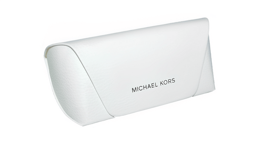 Astuccio Custodia per occhiale da vista e occhiali da sole di Michael Kors bianco